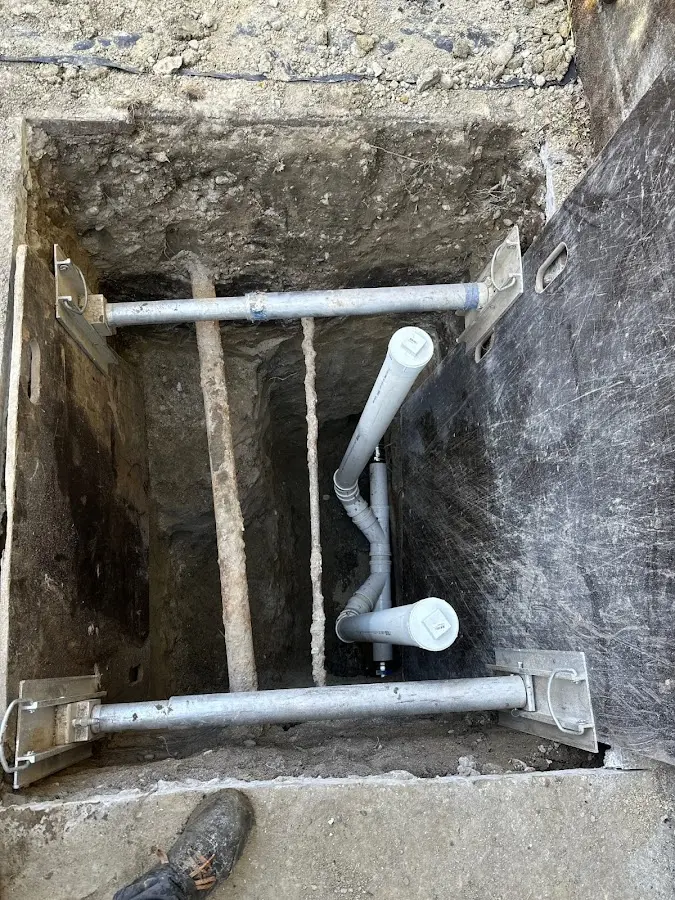 Experienced plumber completing Gas Line Repair work in Wills Point